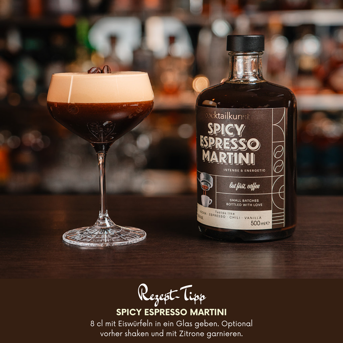 Spicy Espresso Martini | Bottled Cocktail