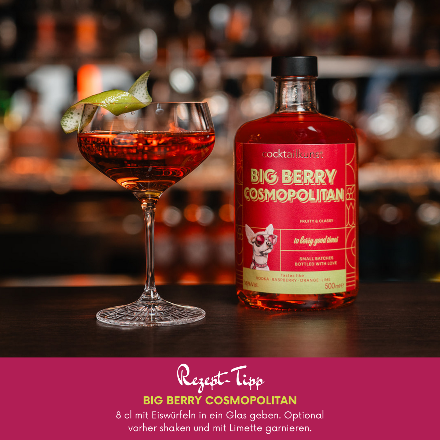 Big Berry Cosmopolitan | Bottled Cocktail