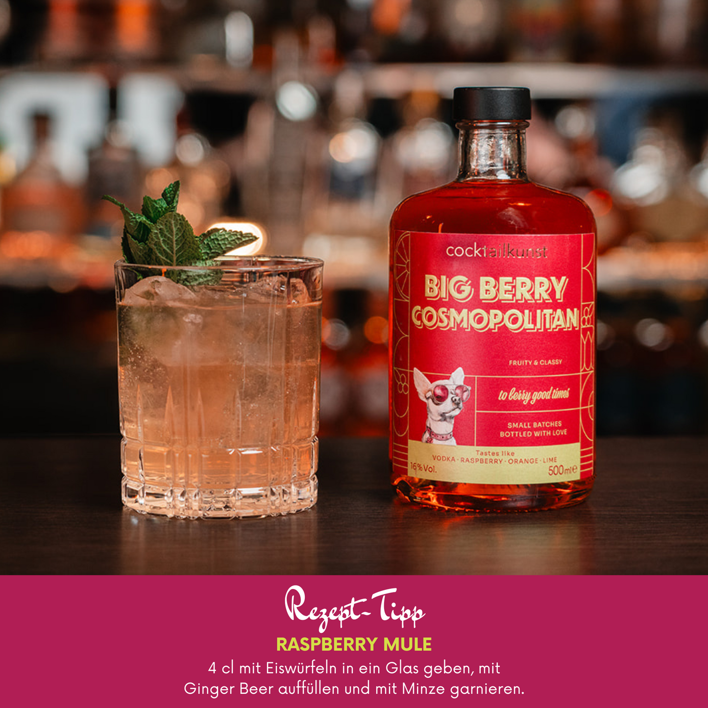 Big Berry Cosmopolitan | Bottled Cocktail