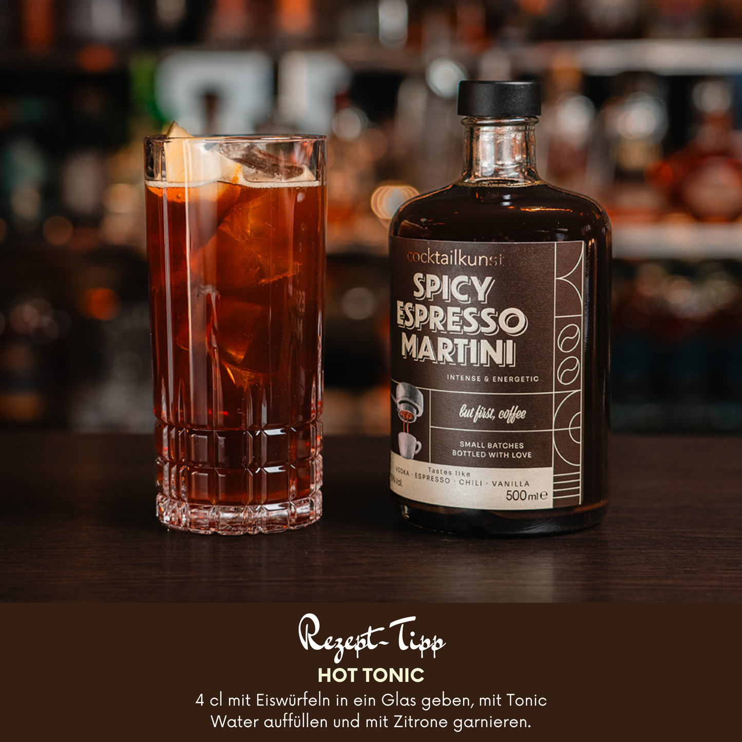 Spicy Espresso Martini | Bottled Cocktail