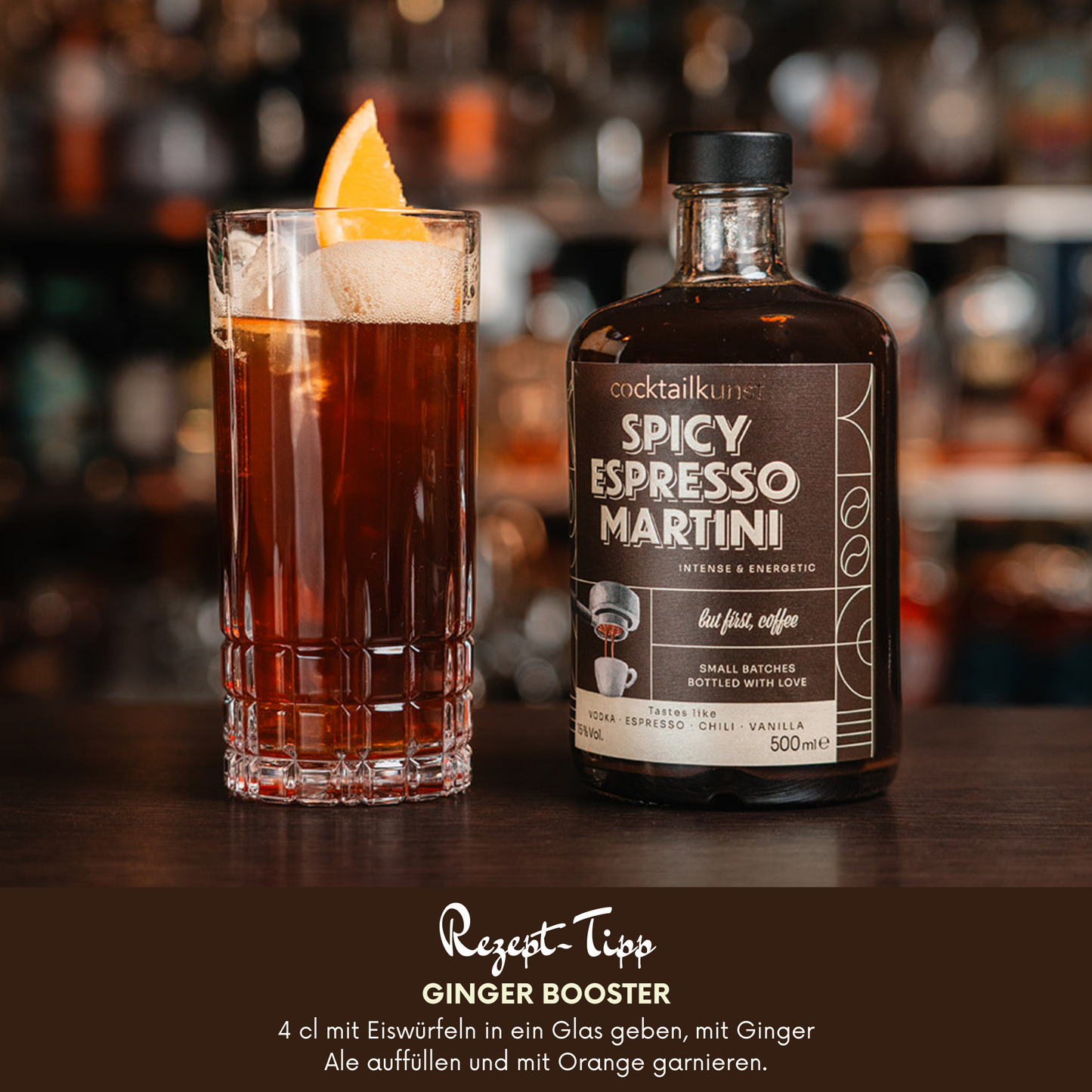 Spicy Espresso Martini | Bottled Cocktail