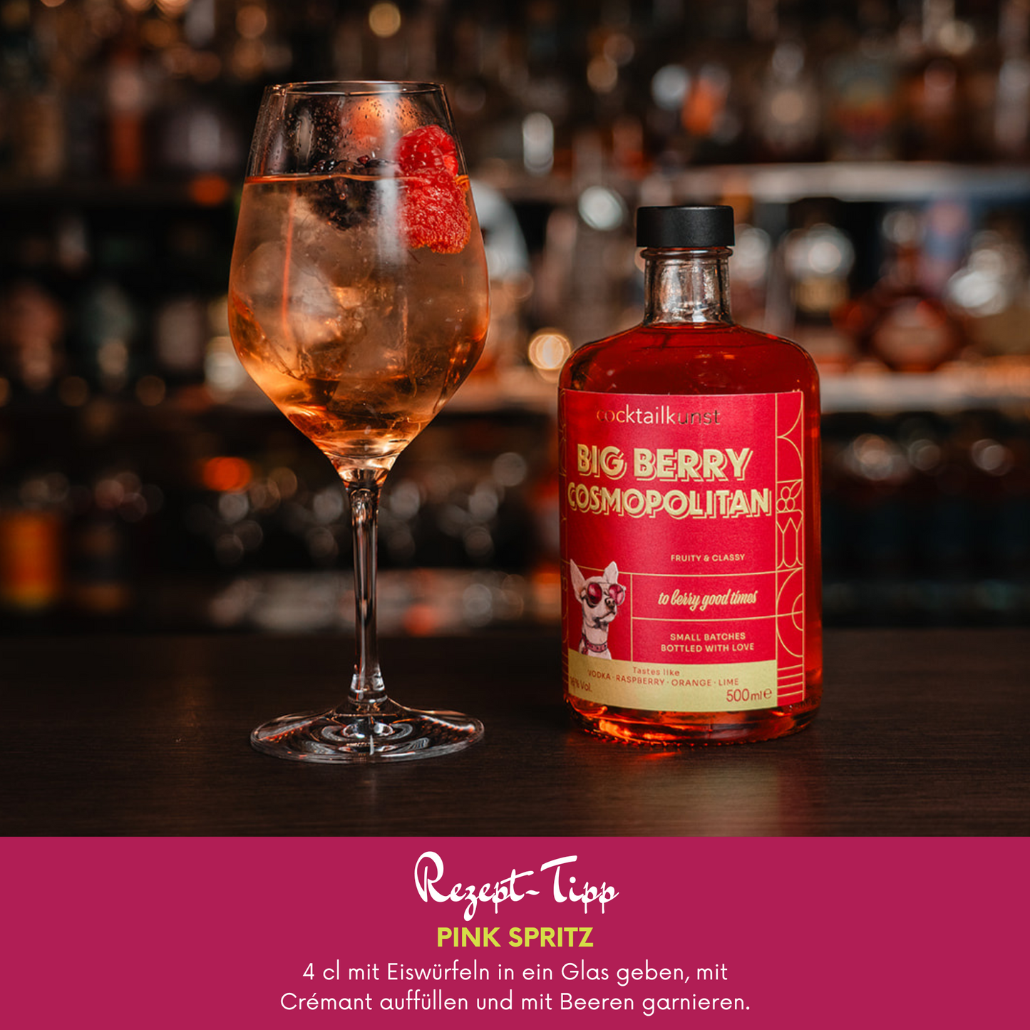 Big Berry Cosmopolitan | Bottled Cocktail