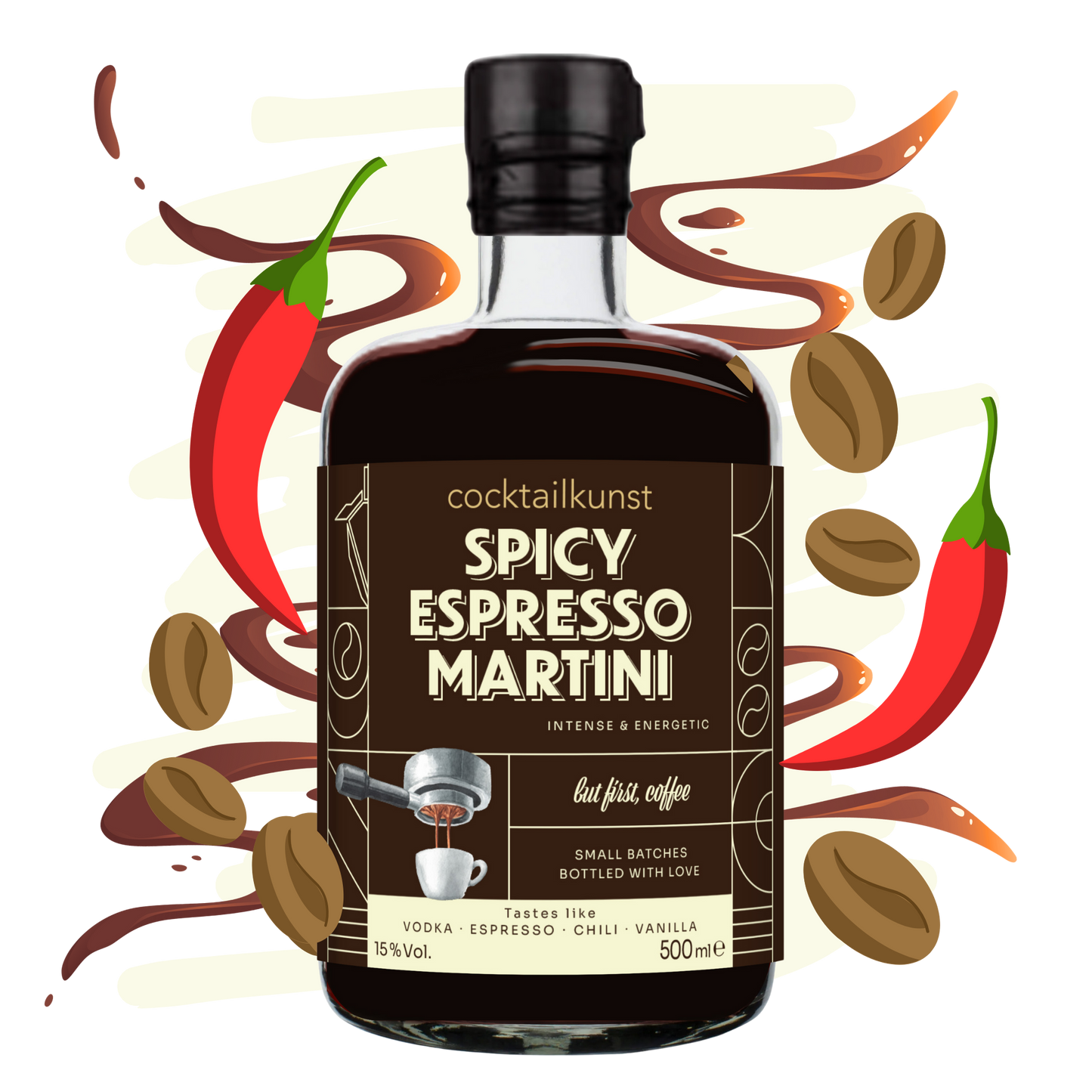 Spicy Espresso Martini | Bottled Cocktail