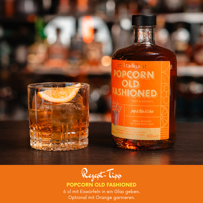 Popcorn Old Fashioned | Bottled Cocktail