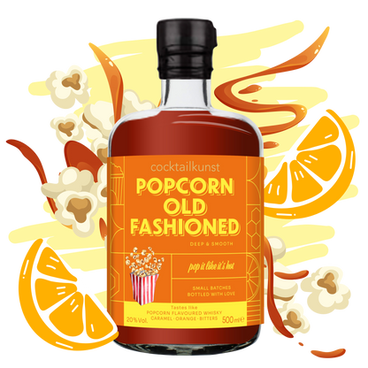 Popcorn Old Fashioned | Bottled Cocktail